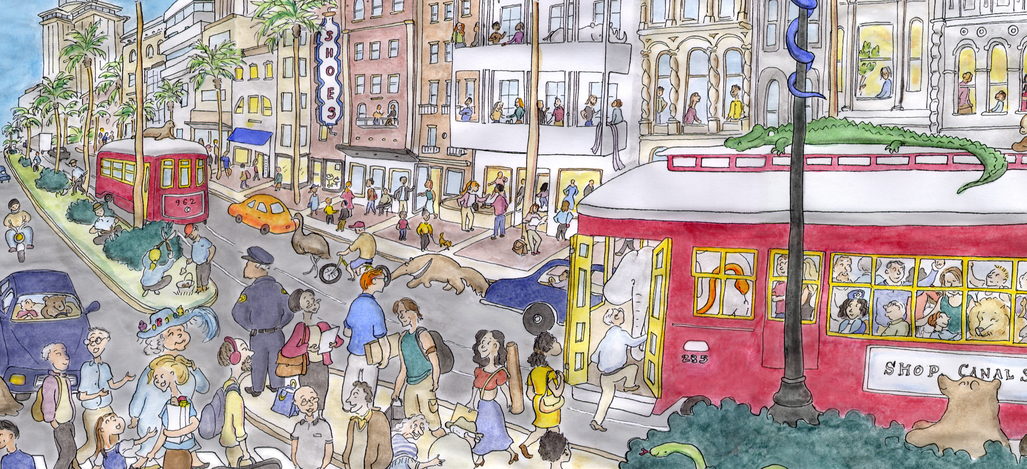 Canal Street NOLA by sage stossel